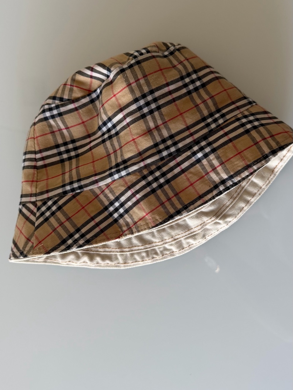 Plaid Bucket Hat - Classic Check